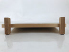 Japanese Large Wooden Shinto Ema Plaque Vtg Decoration Temple Gate Tiger ST50