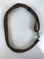 Japanese Leather Firefighter Dress Uniform Belt Fire Brigade Crest Clasp MK17