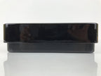 Japanese Lidded Fumibako Lacquerware Replica Letter Box Makie Bamboo Black LWB17
