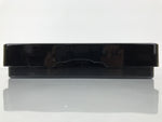 Japanese Lidded Fumibako Lacquerware Replica Letter Box Makie Bamboo Black LWB17
