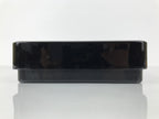 Japanese Lidded Fumibako Lacquerware Replica Letter Box Makie Bamboo Black LWB17