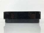 Japanese Lidded Fumibako Lacquerware Replica Letter Box Makie Bamboo Black LWB176