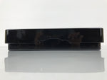 Japanese Lidded Fumibako Lacquerware Replica Letter Box Makie Bamboo Black LWB176