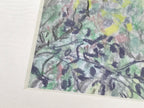 Japanese Lush Nature Landscape Pastel Drawing Art Signed Yoshihiro Hagino FL321