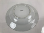 Japanese Lusterware Porcelain China Soup Pasta Bowl Vtg Floral Silver Rim PY832