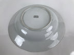 Japanese Lusterware Porcelain China Soup Pasta Bowl Vtg Floral Silver Rim PY835