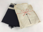 Japanese Maekake Apron Cotton Traditional Workwear Canvas Indigo Soy Sauce MK9