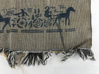 Japanese Maekake Apron Vtg Cotton Traditional Workwear Canvas Company Logo MK3