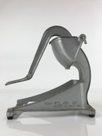 Japanese Manual Press Aluminum Fruit Juicer Vtg Metal Industrial Appliance JK670