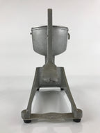 Japanese Manual Press Aluminum Fruit Juicer Vtg Metal Industrial Appliance JK670
