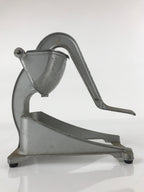 Japanese Manual Press Aluminum Fruit Juicer Vtg Metal Industrial Appliance JK670