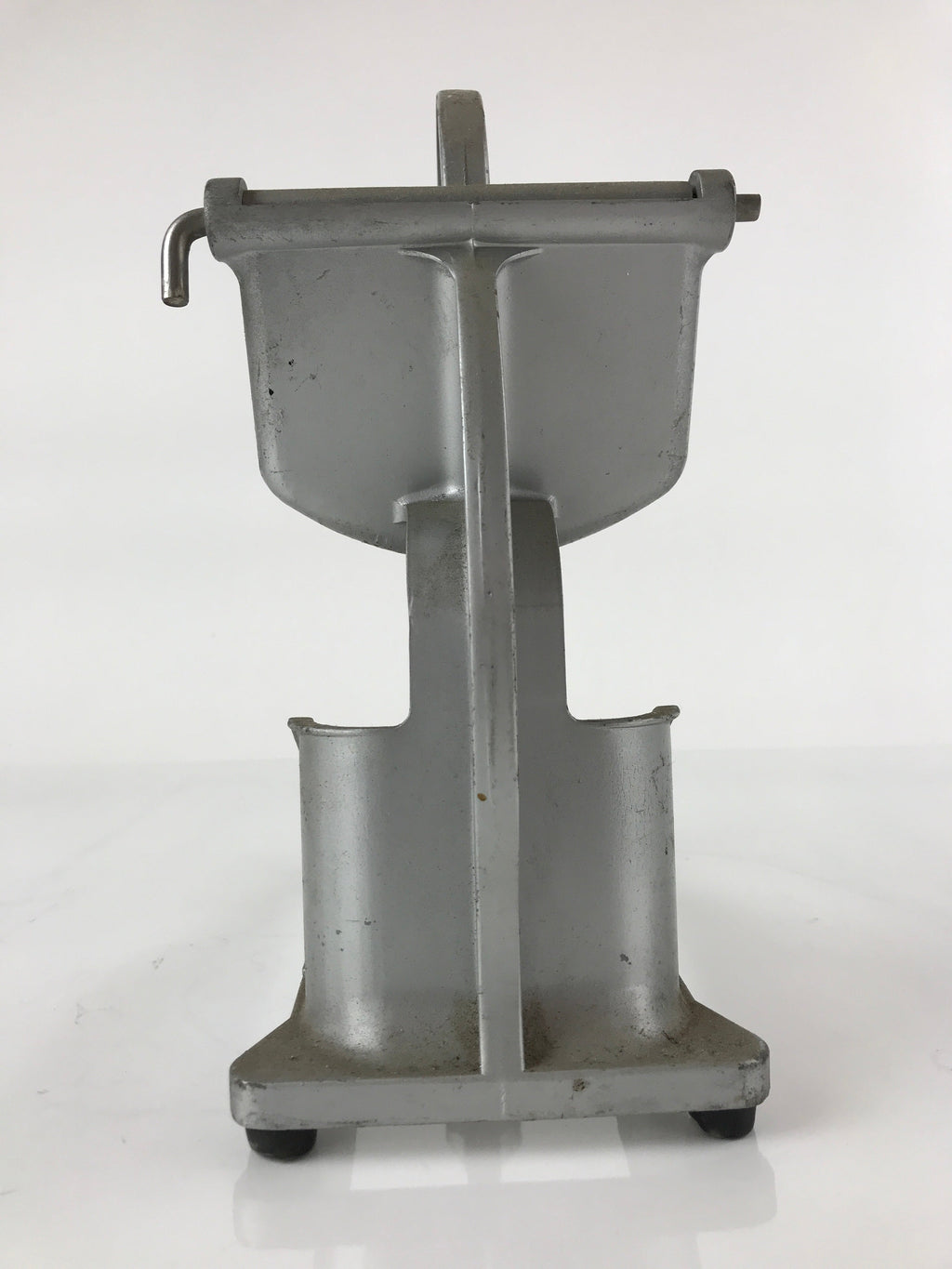 Japanese Manual Press Aluminum Fruit Juicer Vtg Metal Industrial Appliance JK670
