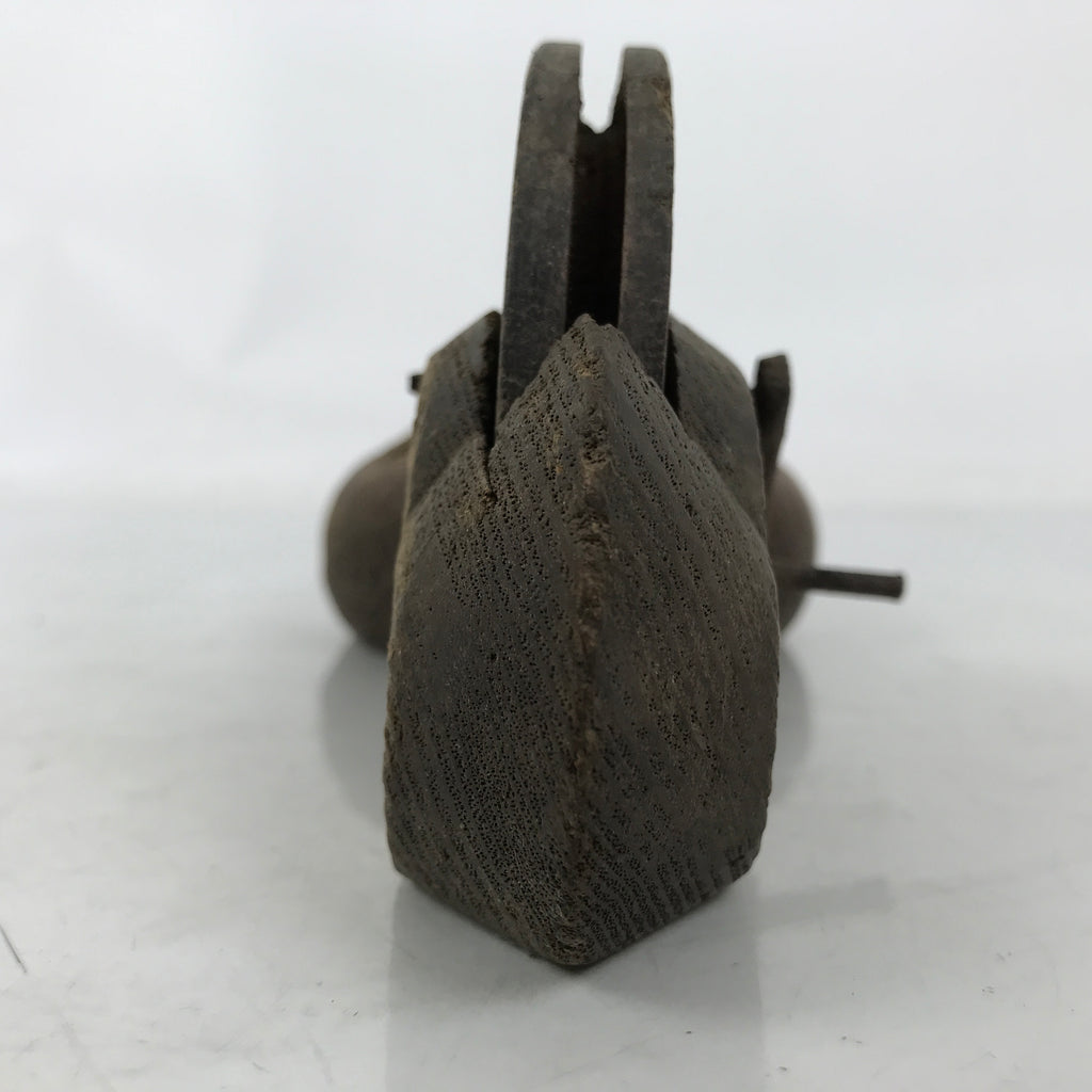 Japanese Marking Straight Line Woodworking Tool Sumitsubo Ink Pot Thread T323