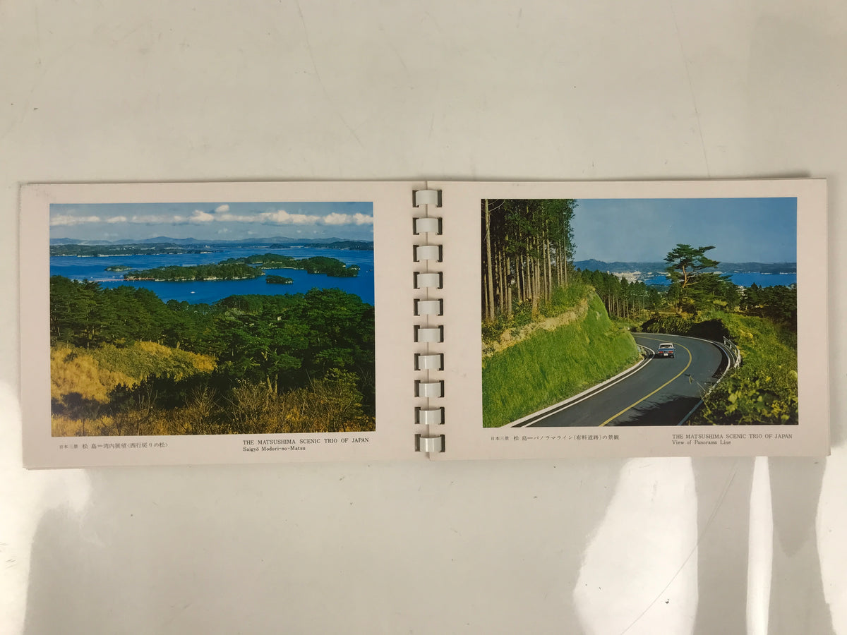 Japanese Matsushima Bay Photo Book Vtg Souvenir Full Color Paper P372