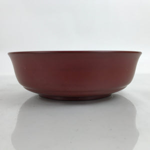 Japanese Matte Lacquer Wooden Kashiki Snack Bowl Vtg Kashibachi Brown L322