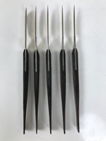 Japanese Medical Scalpel 5pc Set Vtg Stainless Steel Blade Tool Taxidermy KN20