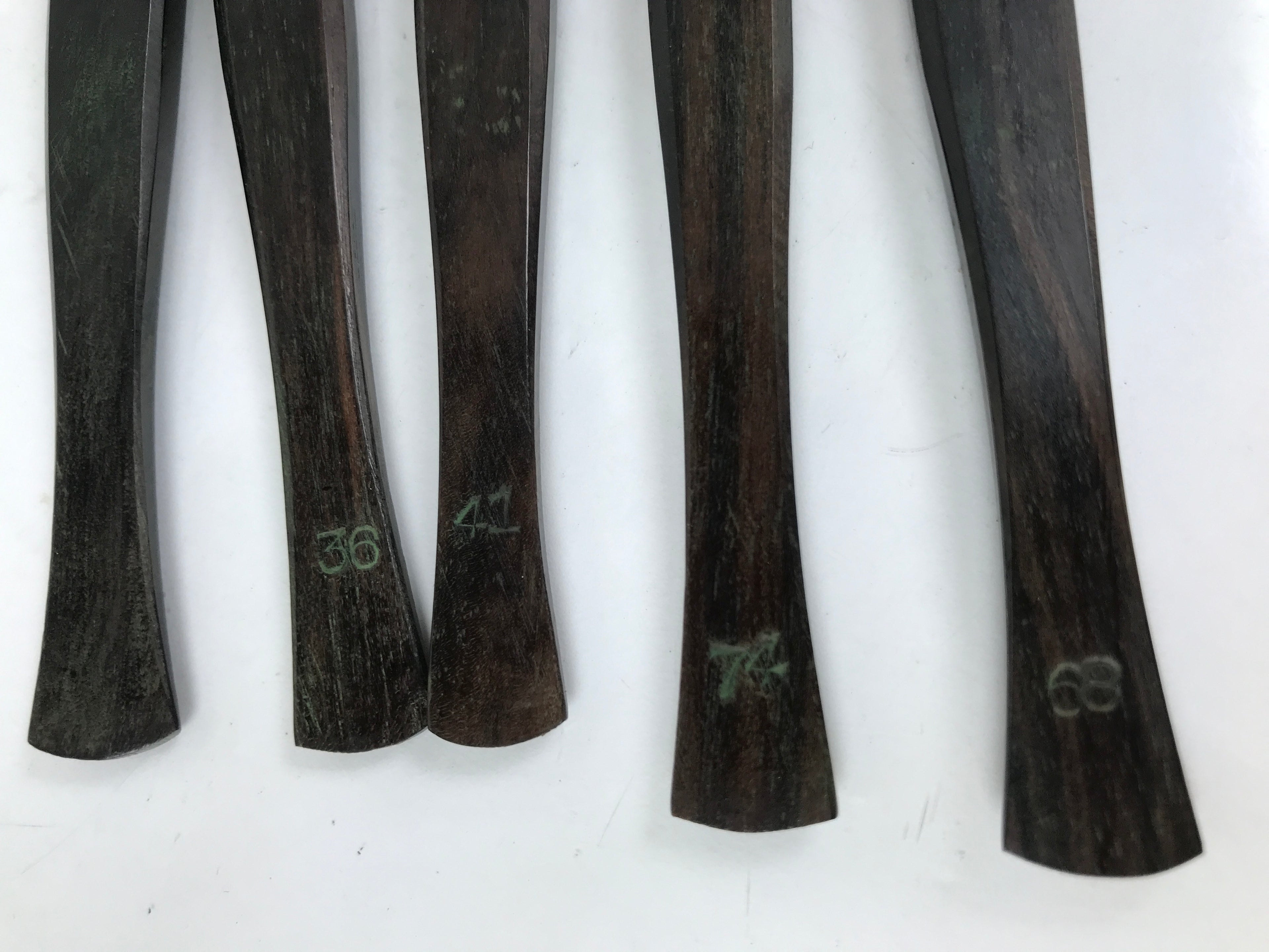 Japanese Medical Scalpel 5pc Set Vtg Stainless Steel Blade Tool Taxidermy KN20