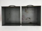 Japanese Medicine Box First Aid Kit Iron Drawer Box Hayashi Yakuhin Shokai JK514
