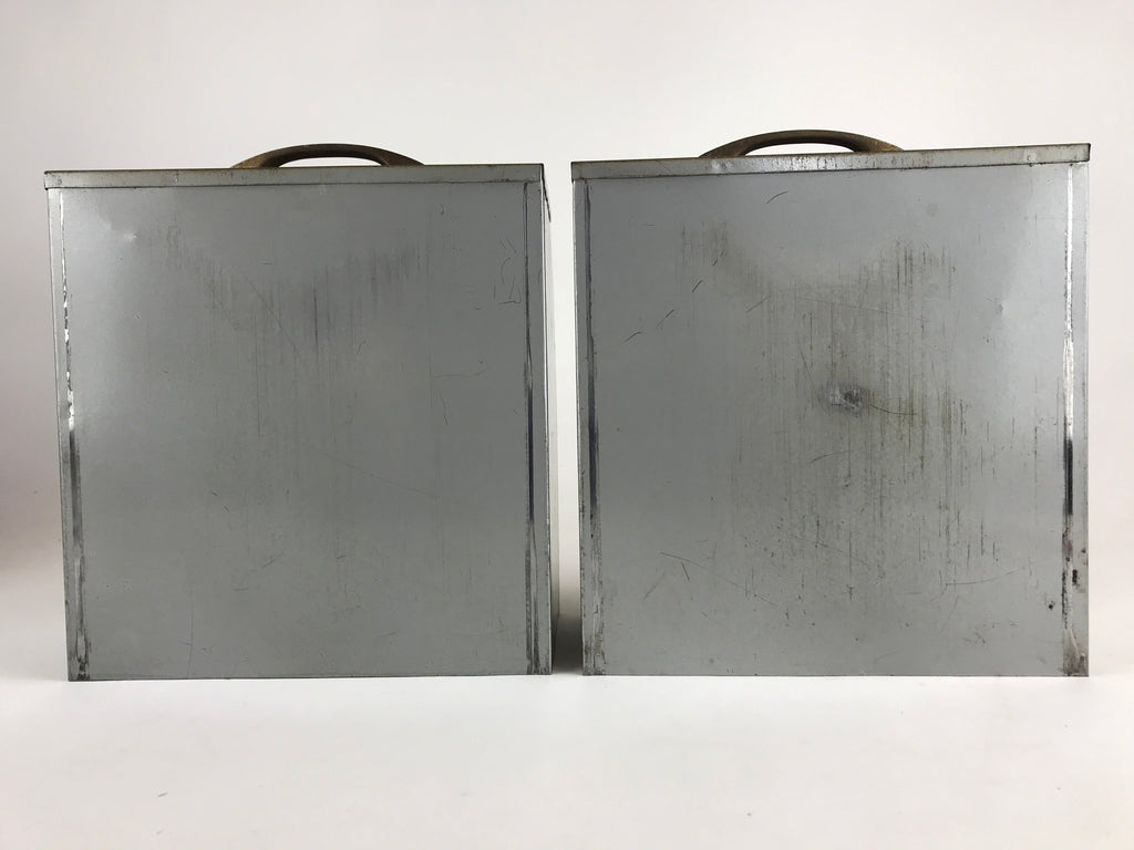 Japanese Medicine Box First Aid Kit Iron Drawer Box Hayashi Yakuhin Shokai JK514
