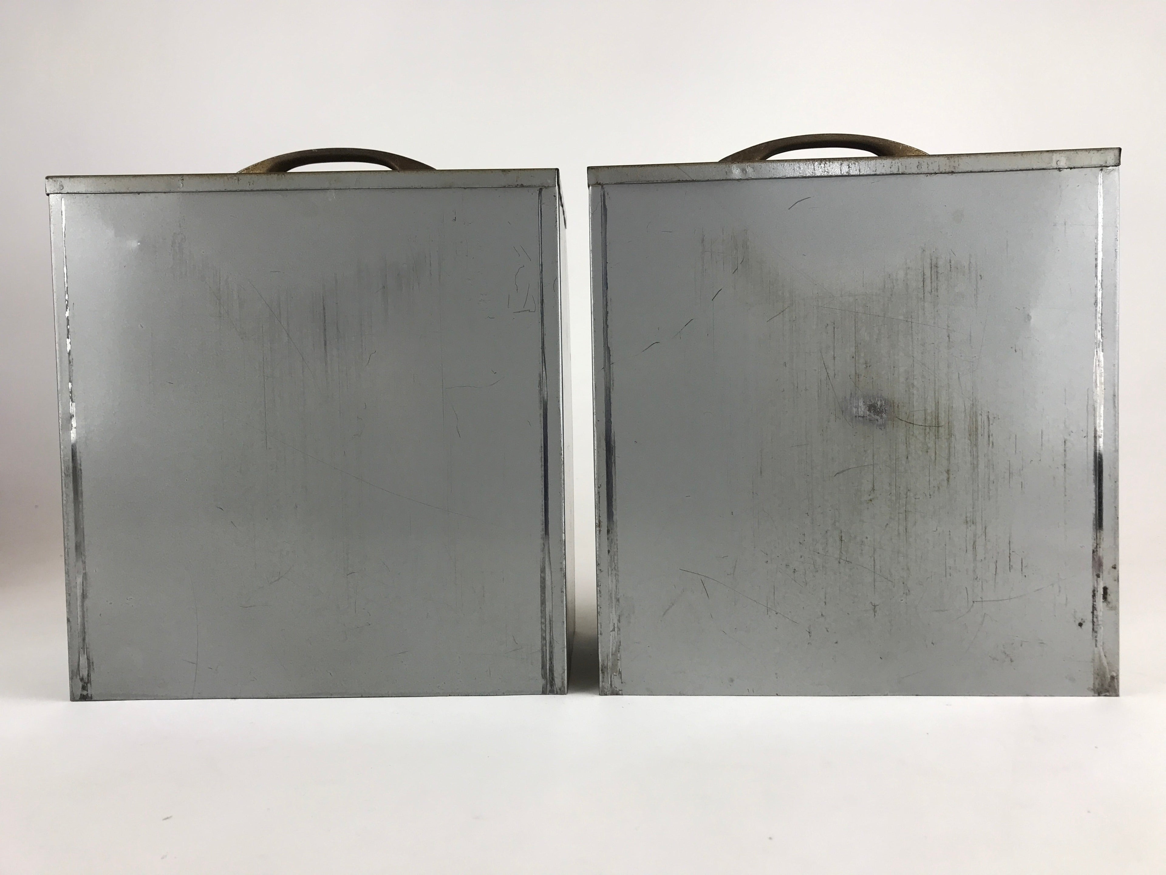 Japanese Medicine Box First Aid Kit Iron Drawer Box Hayashi Yakuhin Shokai JK514