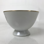 Japanese Meito Porcelain Western Teacup Vtg Iris Flower Pink Purple TC531