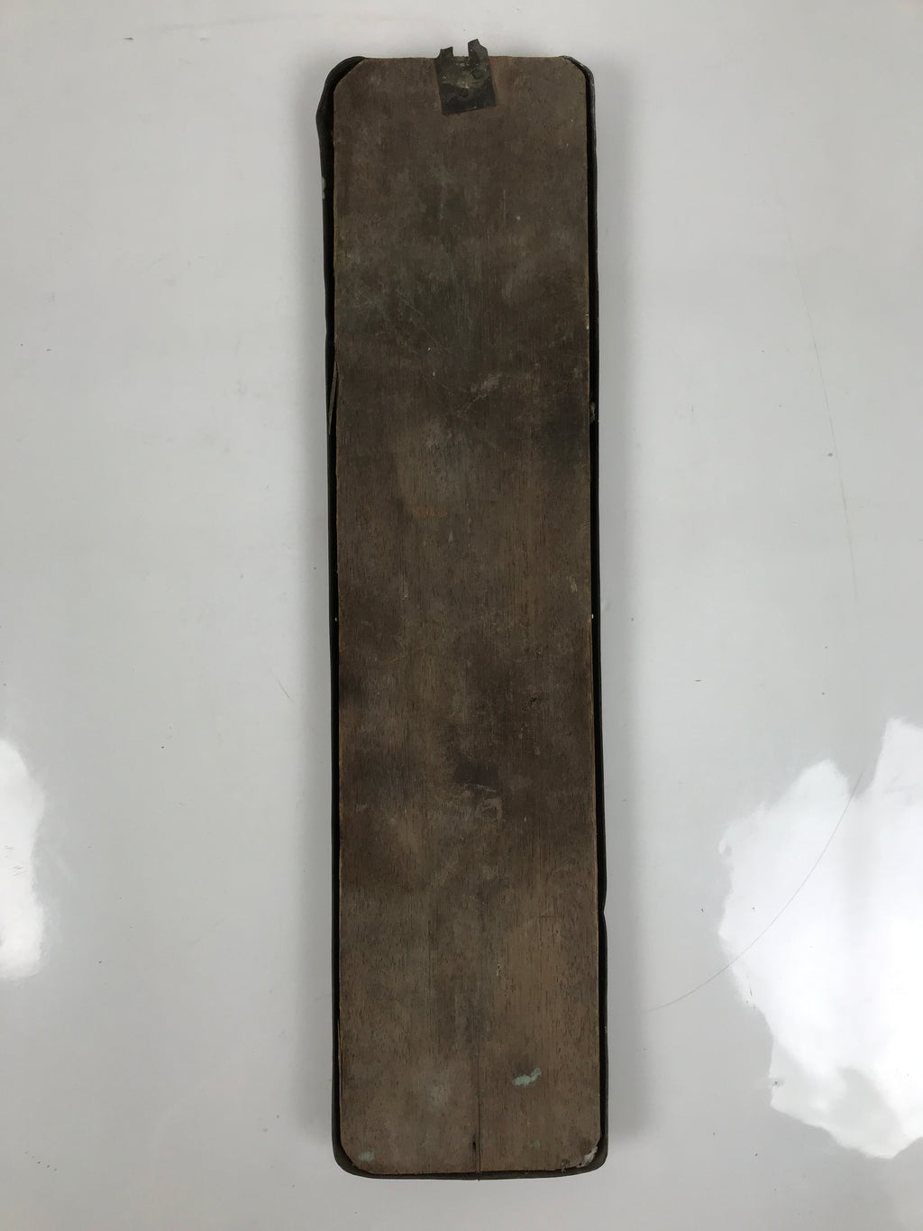 Japanese Metal Agricultural Association Building Signboard Vtg Kanji Brown JK883