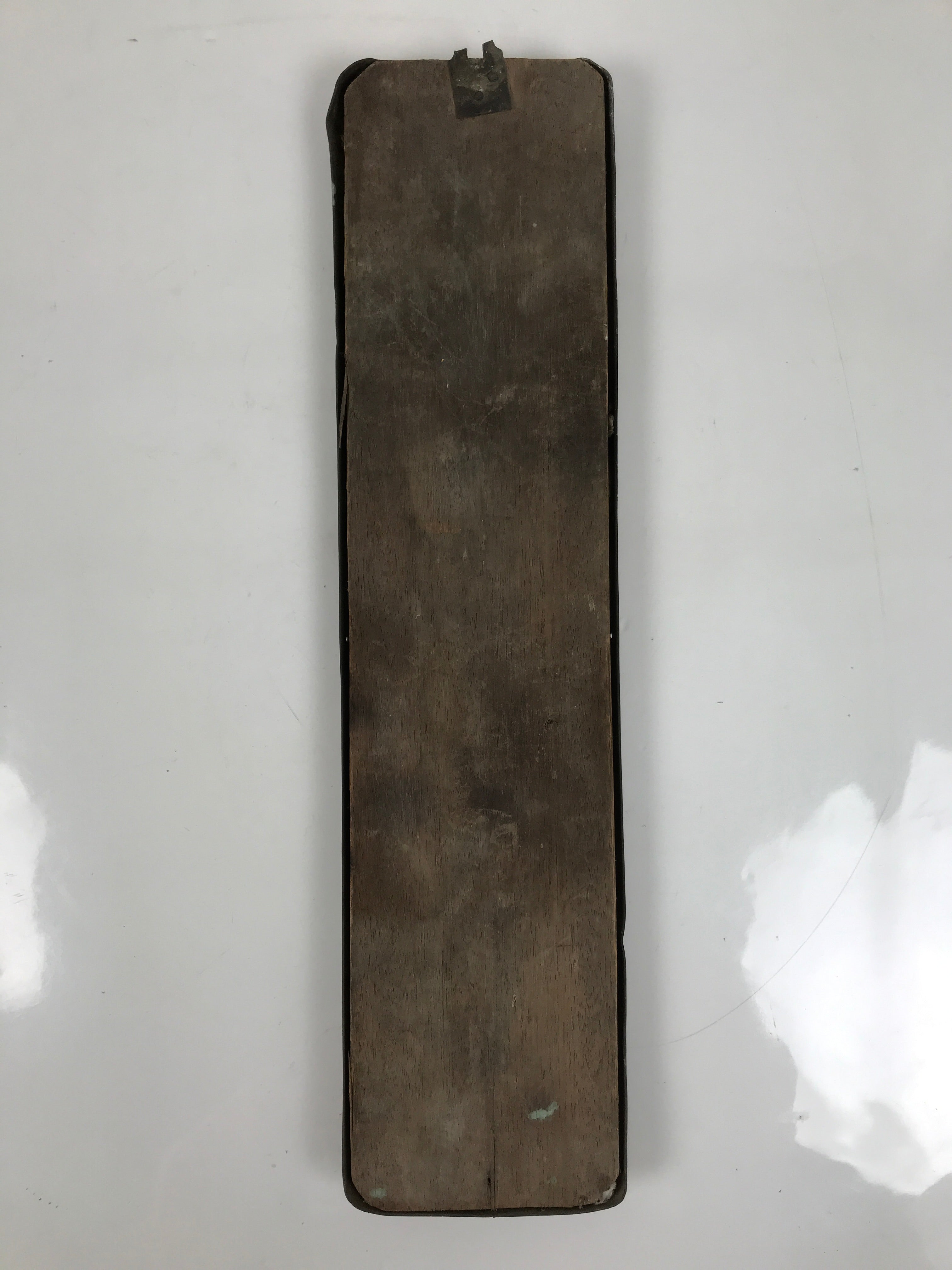 Japanese Metal Agricultural Association Building Signboard Vtg Kanji Brown JK883
