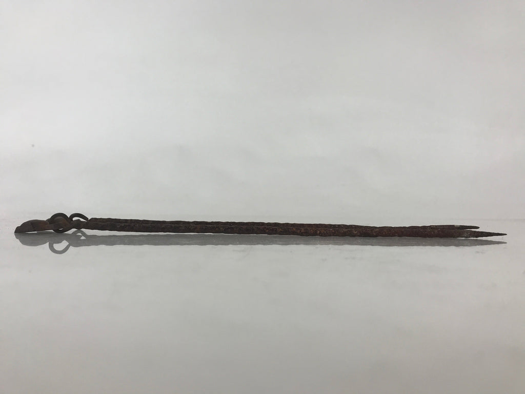 Japanese Metal Chopsticks Hibashi Charcoal Brazier Ash Pot Pot Hibachi JK493