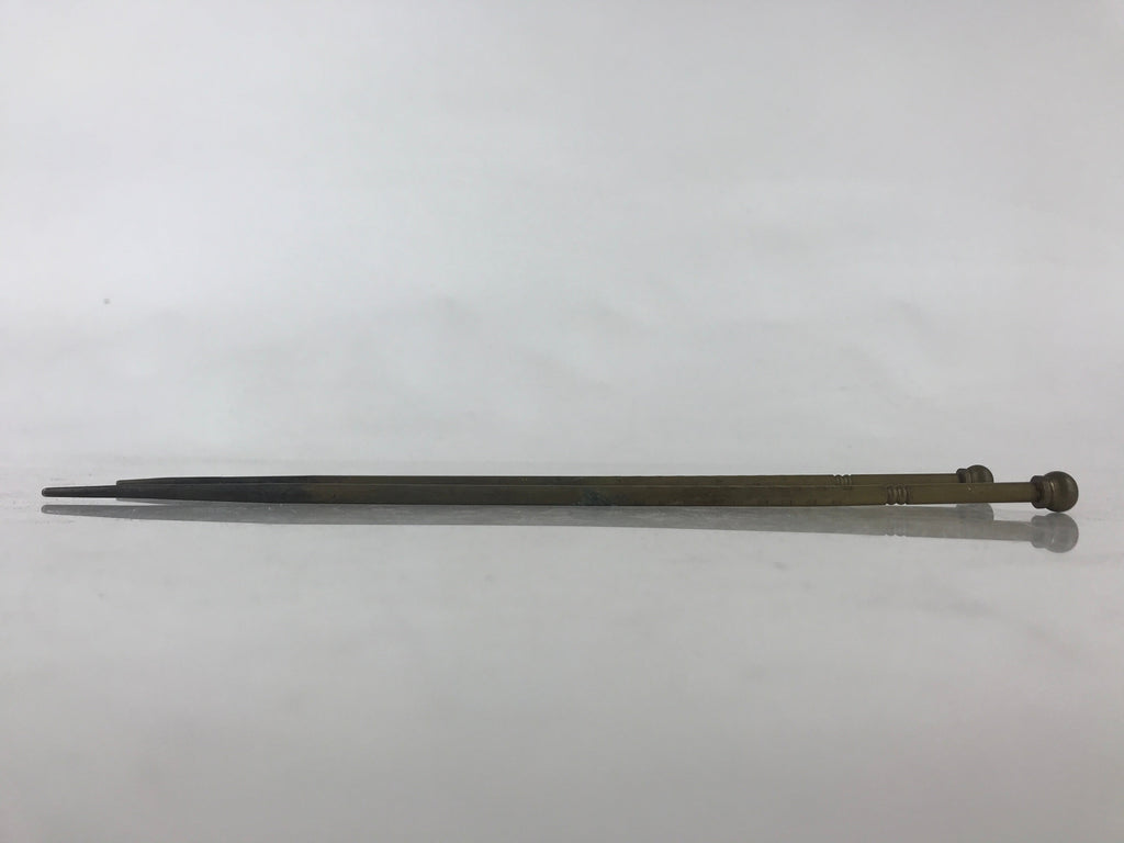 Japanese Metal Chopsticks Hibashi Charcoal Brazier Ash Pot Vtg Pit Hibachi JK492