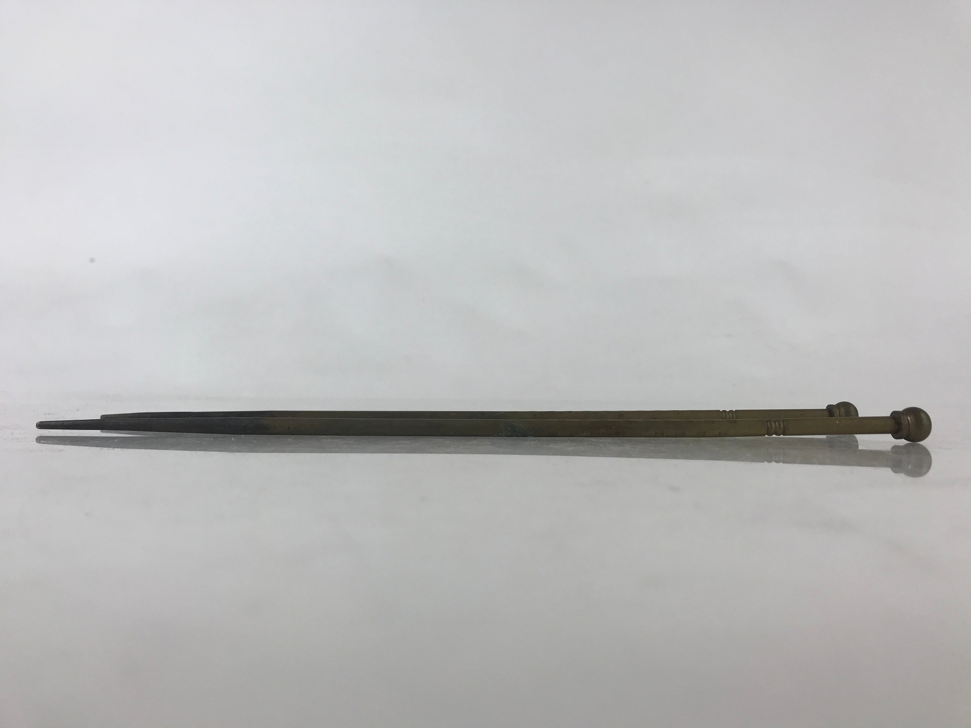 Japanese Metal Chopsticks Hibashi Charcoal Brazier Ash Pot Vtg Pit Hibachi JK492