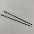 Japanese Metal Chopsticks Hibashi Charcoal Brazier Ash Pot Vtg Pit Hibachi JK492