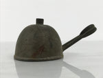 Japanese Metal Coil Burner Vtg Oil Canister Military Science Lab Equipment JK913