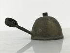 Japanese Metal Coil Burner Vtg Oil Canister Military Science Lab Equipment JK913