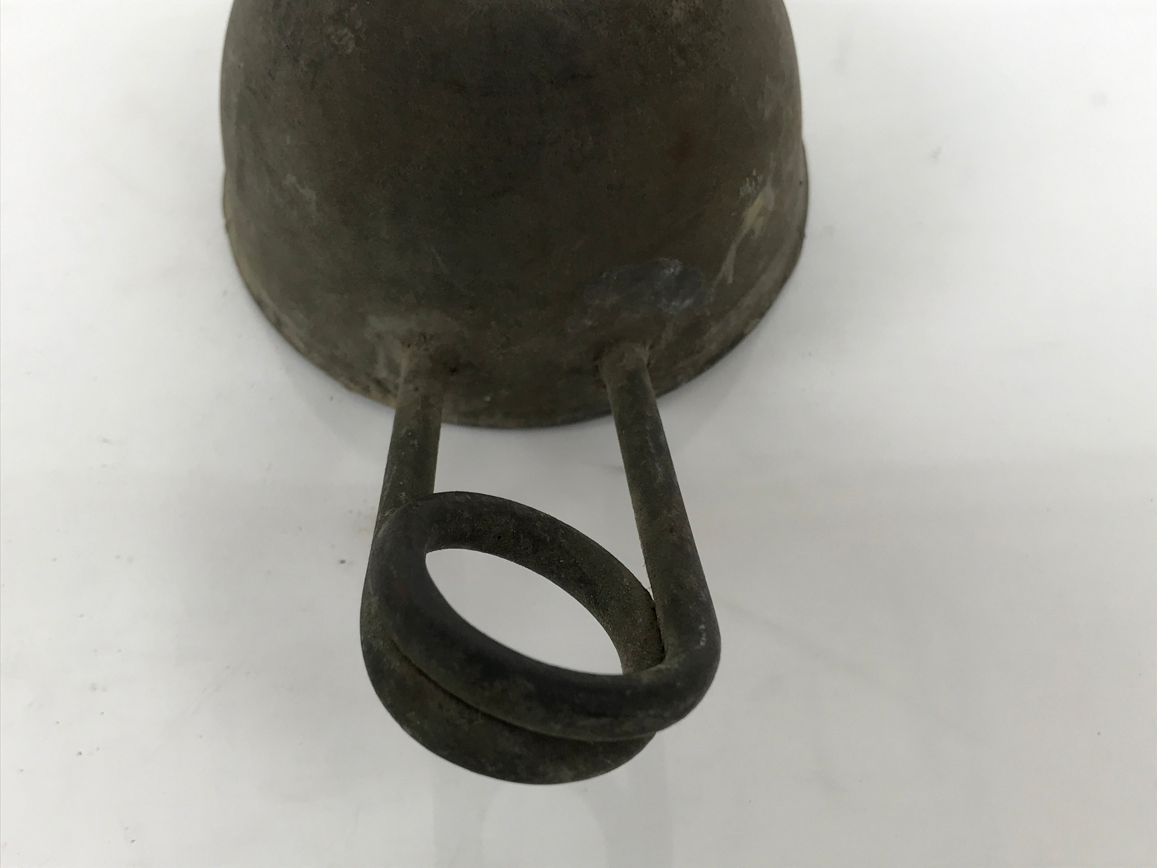 Japanese Metal Coil Burner Vtg Oil Canister Military Science Lab Equipment JK913