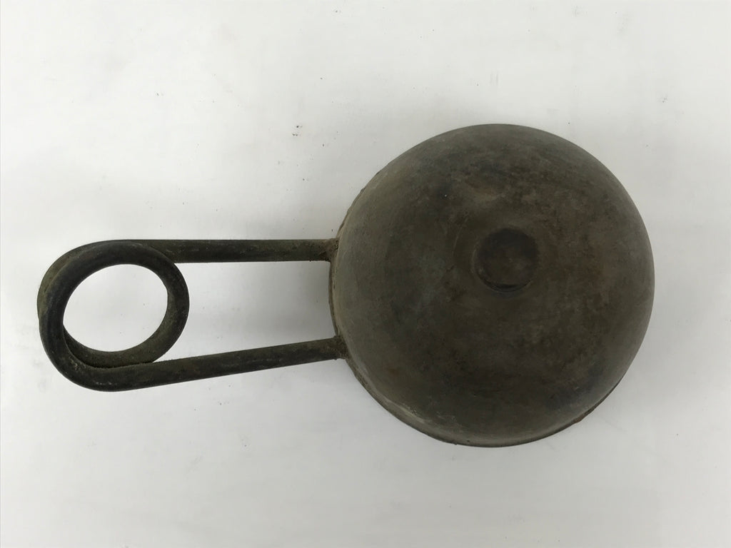 Japanese Metal Coil Burner Vtg Oil Canister Military Science Lab Equipment JK913
