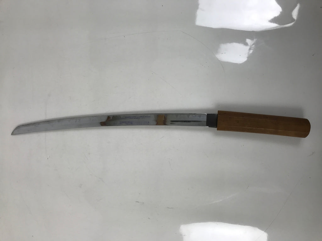 Japanese Metal Costume Sword Imitation Chisa Katana Wakizashi Wood Sheath JK847