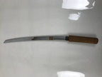 Japanese Metal Costume Sword Imitation Chisa Katana Wakizashi Wood Sheath JK847