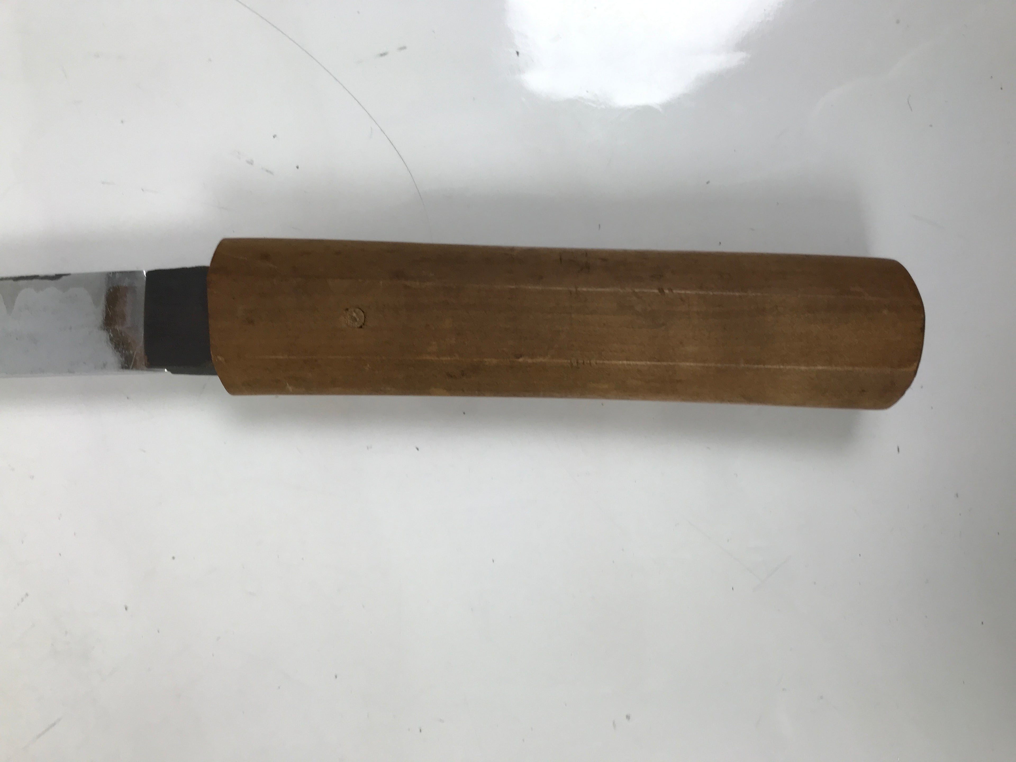 Japanese Metal Costume Sword Imitation Chisa Katana Wakizashi Wood Sheath JK847