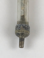 Japanese Metal Frame Small Syringe with Case Vtg Experiment Military Medical JK4