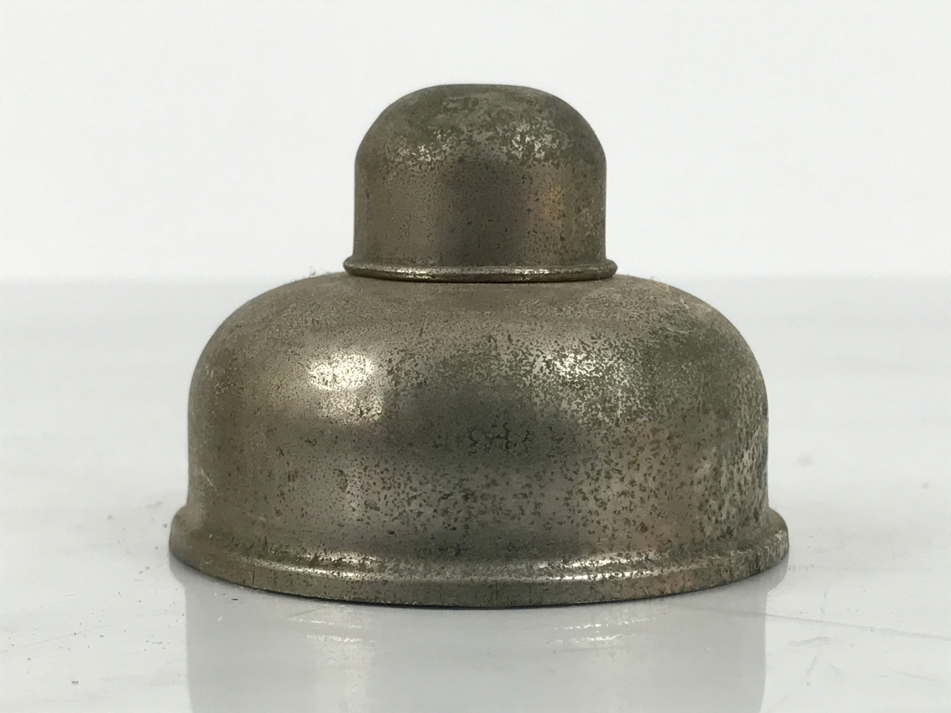 Japanese Metal Kerosene Wick Burner Lamp Vtg Military Science Equipment JK914