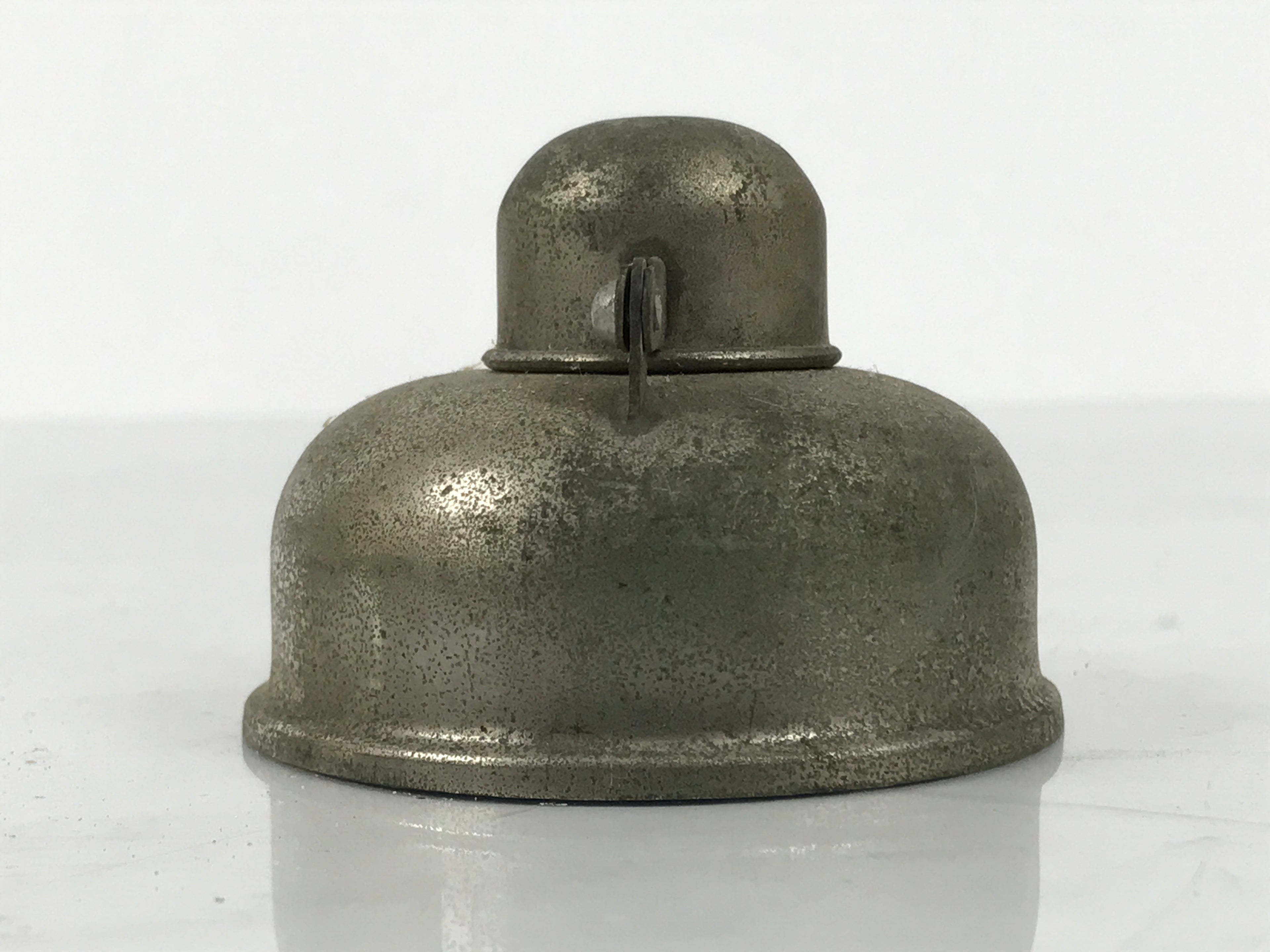 Japanese Metal Kerosene Wick Burner Lamp Vtg Military Science Equipment JK914