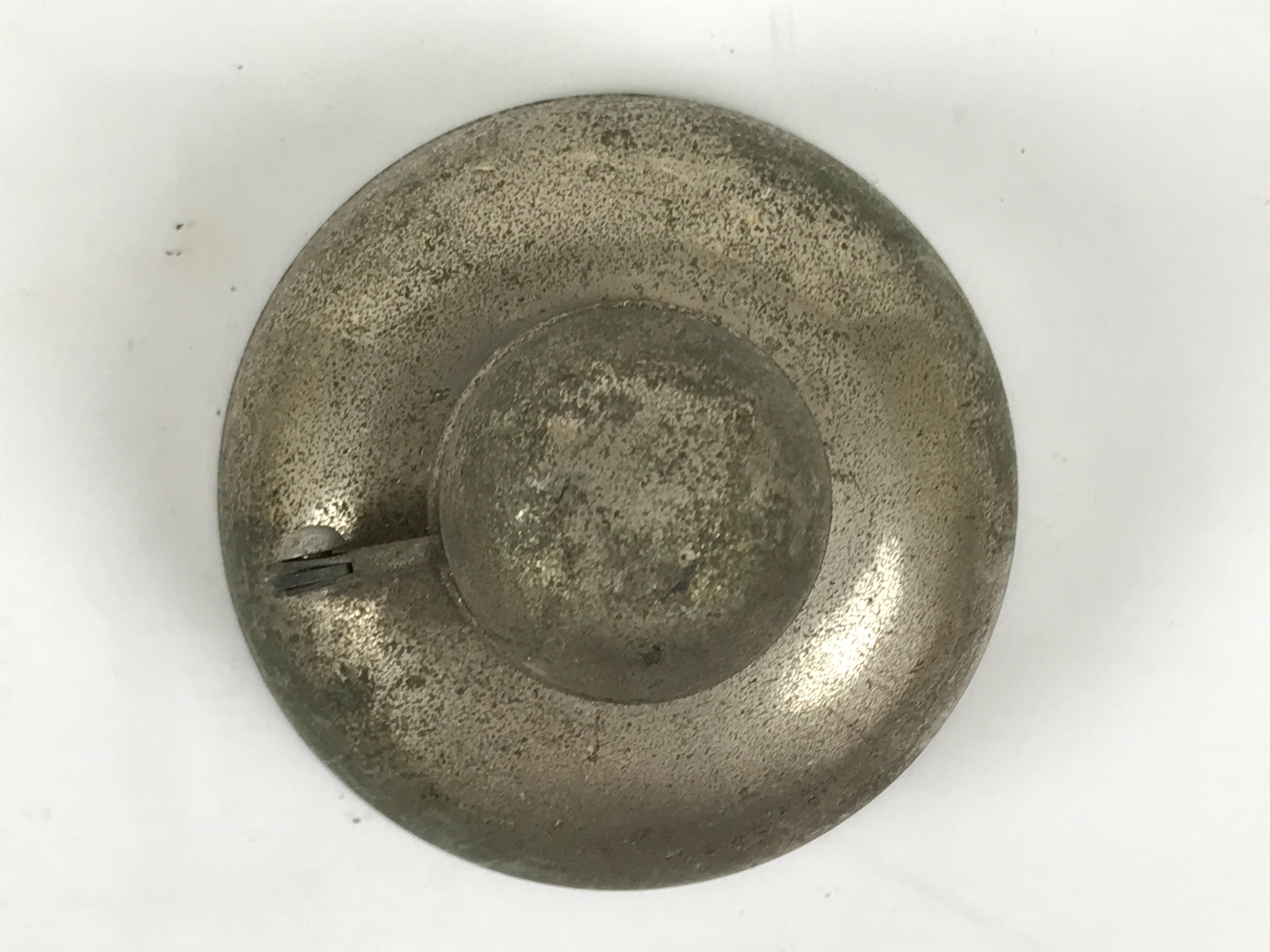 Japanese Metal Kerosene Wick Burner Lamp Vtg Military Science Equipment JK914