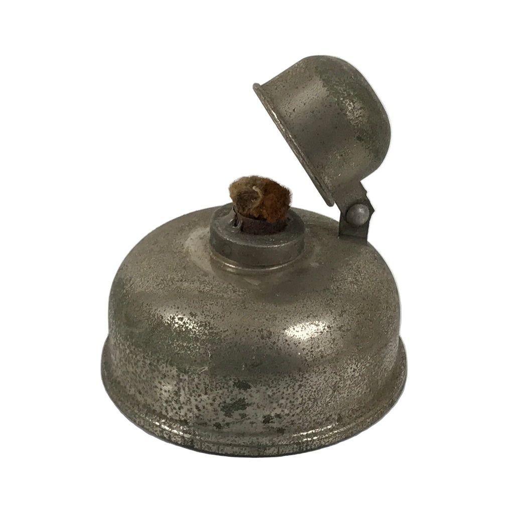 Japanese Metal Kerosene Wick Burner Lamp Vtg Military Science Equipment JK914
