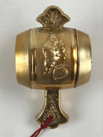 Japanese Metal Lucky Hammer Vtg Uchideno-Kozuchi Daikokuten 7 lucky Gods BD904