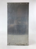 Japanese Metal Restaurant Delivery Box Vtg Wood Handle Shelves Ramen JK602