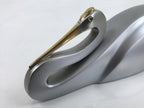Japanese Metal Sculpture Vtg Brooding Crane Sugomori Tsuru W/ Box PX739