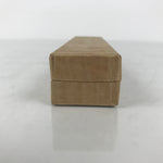 Japanese Metal Spoon Vtg Teaspoon Small Coffee Silver Emblem Paper Box JK929