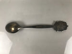 Japanese Metal Spoon Vtg Teaspoon Small Coffee Silver Emblem Paper Box JK930