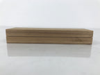 Japanese Metal Spoon Vtg Teaspoon Small Coffee Silver Emblem Wooden Box JK932
