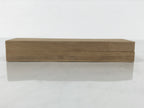 Japanese Metal Spoon Vtg Teaspoon Small Coffee Silver Emblem Wooden Box JK932